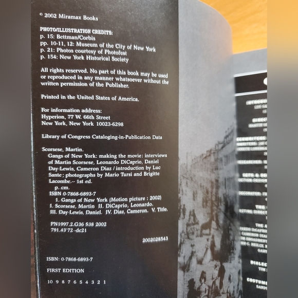 Gangs of New York (Making the Movie paperback) - Picture 3 of 4